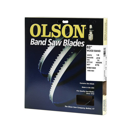 OLSON SAW BLADE BAND 1/8""X62"" 14T WB51662DB